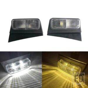 ボルボ トラック FH FM トラック用 ホワイト アンバー 24V LED ライト 1組 キャブトップ シグナル ボルボ ドームライト OEM 82349221 82348508 82349220