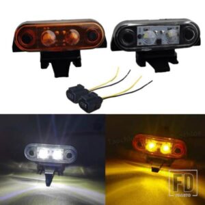 2個 24V ボルボ FH FM トラックキャブルーフマーカーライト FH13 トラックトップランプ OEM 82116545 21087346