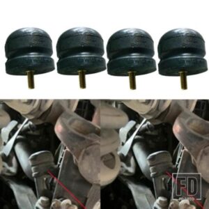 スカニアトラック用ドライバーキャブゴムバッファー 4個 SCE OEM 1923654 2154867 2470166