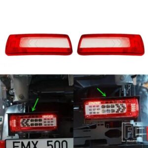 VOLVO FM9 FM12 FH12 FH13 FMX500 LEDテールランプレンズ用リアテールコンビネーションライトランプレンズ1個
