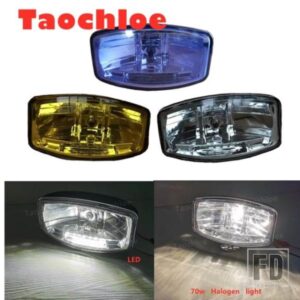 1個 9インチ 70W 24V ドライビングライト + LED + H7 24V 電球 ボルボ 24V トラック用 フロントフォグランプ DAF トラックトレーラー ジャンボ 320 FF用