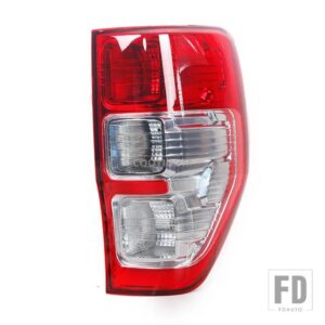 フォード リアテールライト スモーク リアテールランプアセンブリ レンジャー PX T6 MK1 / MK2 ワイルドトラック XLT XL XLS 2011 2012 2013 - - Red Shell-Right
