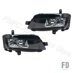 VW フロントバンパー フォグランプ フォグランプ ハロゲンバルブ付きゴルフ 7 A7 MK7 2013-17 5GG941661 5GG941662 - 1 Left and 1 Right