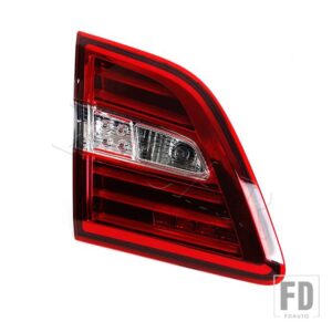 メルセデスベンツ LEDテールライト リアウィンカーライト ブレーキランプ ストップテールランプ W166 ML300 ML350 ML400 2012-15用 - Inner-Left