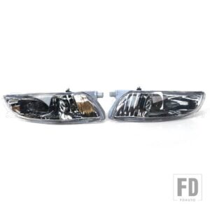 レクサス RX300 RX330 RX350 2003-2008 フォグランプ DRL フロントバンパー フォグランプ ヘッドライト ランプ 電球付き 81221-48020 81211-48 - 1 Left and 1 Right