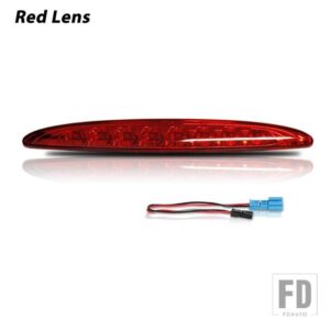 ミニクーパー BMW 自動車用 レッドブレーキランプ 2002-2006 R50 R53 1ST GEN ハイマウントサードブレーキ/ストップライト OEM部品ナンバー 63 - Red Lens
