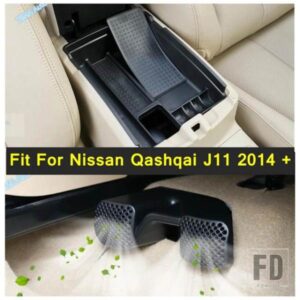 日産 キャシュカイ J11 2014-2020 対応 車用アクセサリー シート下エアコンダクトベントカバー アームレストボックス収納 パレット