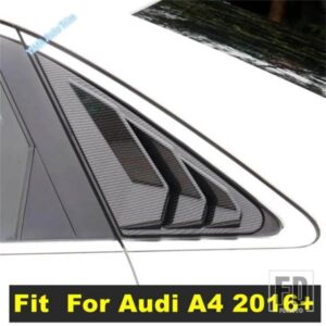 アウディ 自動自動車用 リアウィンドウスクープシャッターサンシェードレインフロントガラスカバートリム A4 2016-2020 外装リフィットアクセサ