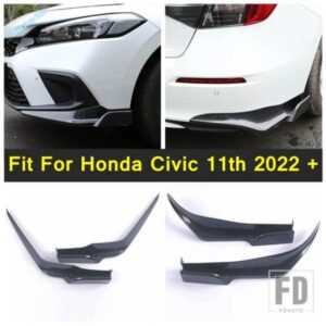 ホンダ シビック 11代目 2022 2023 2024 アクセサリー用 オートバンパープロテクター コーナーガード 傷防止ストライプカバートリムボディモー