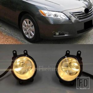 トヨタ 自動車用 LEDフォグランプカバー アンダーベゼル ハロゲンフォグランプカバーフレーム トリムホールグリル カムリ XV40 2007 2008 2009