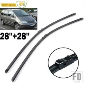 VW ミシマフロントガラスフロントガラスワイパーブレードシャランフロントウィンドウワイパー 2001 2002 2006 38261