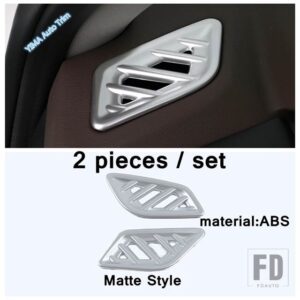日産 X-TRAIL / ROGUE T33 2021-2024 対応 マット仕上げ オート ウォーターカップホルダー 読書灯 ランプ 装飾アクセサリー カバートリム - Model A