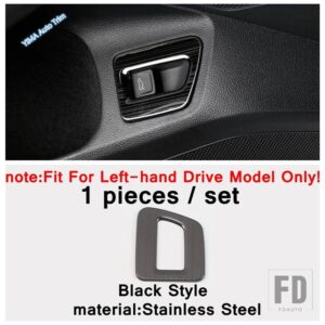 VW アトラス / テラモント 2017-2020 対応 ブラック カーギアシフトパネル メイン運転席 収納ボックス ハンドルカバー - Model I