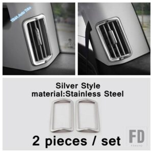 VW アトラス / テラモント 2017-2020 対応 カーエアコンベントアウトレット 燃料ブレーキフットレスト ペダルカバー ステッカートリム - Model A