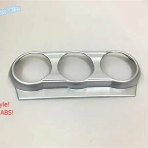 マツダ カーアクセサリー セントラルコントロールエアコン ACスイッチノブパネル装飾フレームカバートリム CX-3 CX3 2016-2021に適合 - Matte A