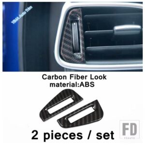 ジャガー ABS 自動車用 セントラルコントロールエアコンボタン / ステアリングホイール / エアアウトレットベントスパンコールカバートリム XF - AC Air Vent Outlet