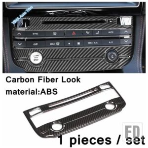 ジャガー ABS 自動車用 セントラルコントロールエアコンボタン / ステアリングホイール / エアアウトレットベントスパンコールカバートリム XF - Dashboard Frame