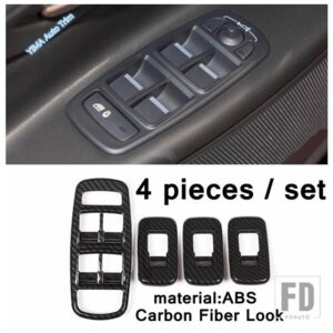 ジャガー ABS 自動車用 セントラルコントロールエアコンボタン / ステアリングホイール / エアアウトレットベントスパンコールカバートリム XF - Window Glass Lift