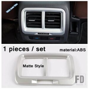 VW マット仕上げ オートドアオーディオスピーカー ツイーター / ACベント / ステアリングホイール ABS アクセサリー カバートリム トゥ - model 6