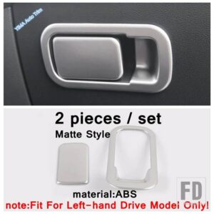 VW マット仕上げ オートドアオーディオスピーカー ツイーター / ACベント / ステアリングホイール ABS アクセサリー カバートリム トゥ - model 10