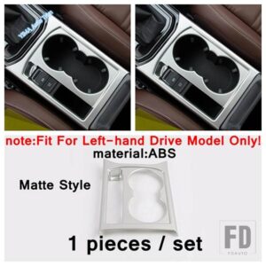 VW マット仕上げ オートドアオーディオスピーカー ツイーター / ACベント / ステアリングホイール ABS アクセサリー カバートリム トゥ - model 11