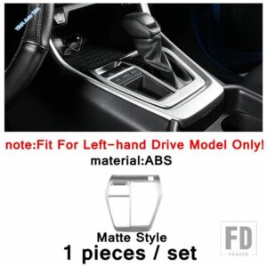 トヨタ カーボンルック カーセンターコンソールストール ギアシフト デコレーションパネル カバートリムアクセサリー RAV4 RAV 4 XA50 2019 - - Left-hand Drive E