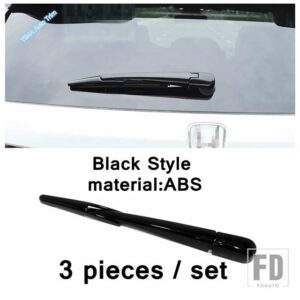 ホンダ CR-V CRV 2023 2024用クローム外装アクセサリー サイドドアハンドル/リアトランクウィンドウワイパーカバートリム - Model A