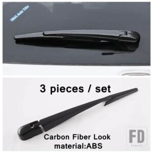 ホンダ CR-V CRV 2023 2024用クローム外装アクセサリー サイドドアハンドル/リアトランクウィンドウワイパーカバートリム - Model C