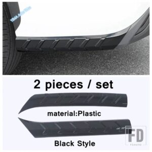 トヨタ ハイランダー 2020 - 2023 用 フロント リア バンパー プロテクター コーナー ガード 防止 ストライプ カバー トリム ABS アクセサリー - Model A