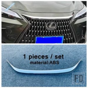 レクサス NX 260 NX350H 2022 - 2025 ABS 外装アクセサリー用 フロントフードエンジン / ドアボディ / リアトランクリッド装飾カバートリム - model 3