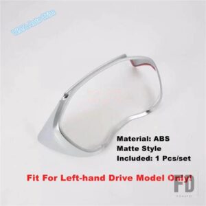 スバル ダッシュボード計器パネルカバートリム フォレスター 2019-2023 ABSマットカーボンルック 車内アクセサリー - Matte Style