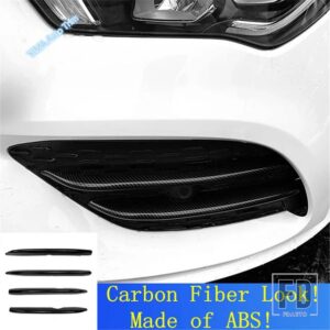 メルセデスベンツ フロントフォグランプまぶたアイブロウ/フロントバンパーグリルカバートリムアクセサリーCLA 200 C118 W118 2020 2021 2022用 - Model E