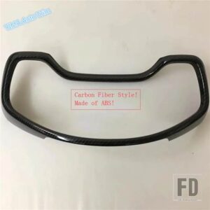 ホンダ CRV CR-V 2017-2020用 マット/カーボンルック ダッシュボード計器装飾フレームカバートリム インテリアアクセサリー - Carbon Fiber Look