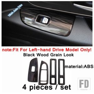 メルセデスベンツ LHD 車内ドアアームレストウィンドウリフトボタン装飾パネル ABSアクセサリーカバートリム VITO W447 2014 - 2021用 - Model D
