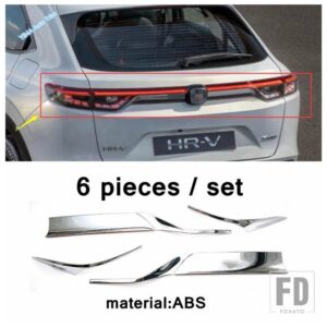 ホンダ HR-V HRV ヴェゼル 2022 用 バックミラー / リアウィンドウワイパー / フォグランプ ランプカバートリム 外装リフィットキット アクセサ - model 9