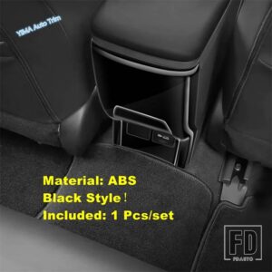 トヨタ プリウス 60系 2023-2024年式用 ウィンドウガラスリフト / ヘッドライトスイッチ / リアアンチキックカバートリム ブラックスタイルアク - Rear Anti Kick