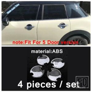 ミニクーパー リアウィンドウレインワイパー/ドアハンドルボウル/バックミラーカバートリム S F55 F56 F57 2014-2020 外装に適合 - model 5