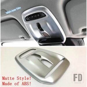 ボルボ マット/カーボン オートスタイリング アッパールーフ 読書灯 ランプフレーム カバートリムアクセサリー ABS XC60 2018 - 2024に適合 - Model F