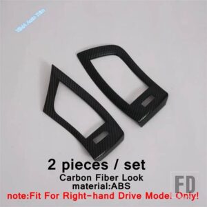 トヨタ アルファード/ヴェルファイア AH30 2016 - 2021 用 カーボン製 AC コンセントベント / ウィンドウリフト / - model 8