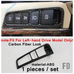 トヨタ アルファード/ヴェルファイア AH30 2016 - 2021 用 カーボン製 AC コンセントベント / ウィンドウリフト / - model 13