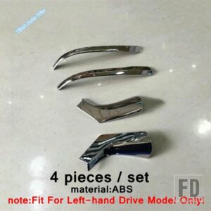 トヨタ アルファード/ヴェルファイア AH30 2016 - 2021 用 バックミラー/ウィンドウスパンコール/テールライト装飾パネルアクセサリーカバート - model 8