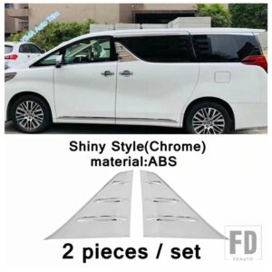トヨタ アルファード/ヴェルファイア AH30 2016 - 2021 用 バックミラー/ウィンドウスパンコール/テールライト装飾パネルアクセサリーカバート - model 3