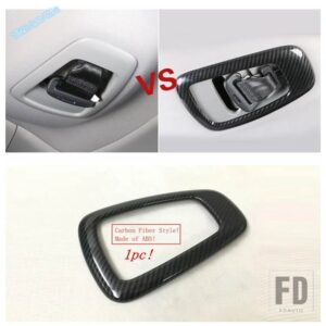 ホンダ カーボン製 ダッシュボード装飾 ストライプ/ハンドル/ギアシフト/ヘッドランプスイッチ装飾カバートリム CR-V CRV 2017-2020用 - Model E