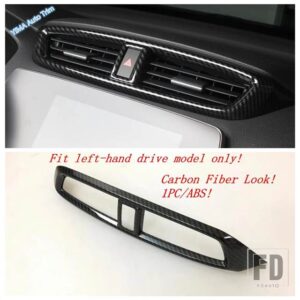 ホンダ カーボン製 ダッシュボード装飾 ストライプ/ハンドル/ギアシフト/ヘッドランプスイッチ装飾カバートリム CR-V CRV 2017-2020用 - Model K