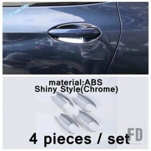 BMW 自動車用 バックミラーアイブロウ/リアウィンドウワイパー/ドアハンドル/フォグランプABSアクセサリーカバートリム X3 G01 2018 - 2023用 - Door bowl