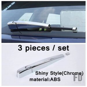 BMW 自動車用 バックミラーアイブロウ/リアウィンドウワイパー/ドアハンドル/フォグランプABSアクセサリーカバートリム X3 G01 2018 - 2023用 - Window Wiper