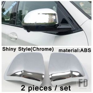 BMW 自動車用 バックミラーアイブロウ/リアウィンドウワイパー/ドアハンドル/フォグランプABSアクセサリーカバートリム X3 G01 2018 - 2023用 - Rearview Mirror A