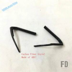 マツダ ステアリングホイールデコレーションストリップカバートリム CX-3 CX3 2016 - 2021 マット / カーボン / レッド インテリアアクセサリー - Model B