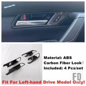 マツダ CX-50 2022 2023 2024用ウィンドウリフトボタン/エアコンベント/ヘッドライトスイッチ装飾カバートリムカーボンアクセサリー - Inner door bowl