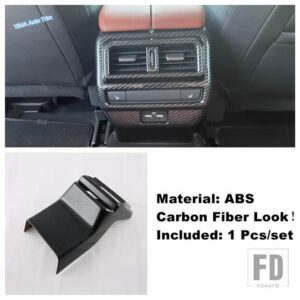 マツダ CX-50 2022 2023 2024用ウィンドウリフトボタン/エアコンベント/ヘッドライトスイッチ装飾カバートリムカーボンアクセサリー - Rear air outlet